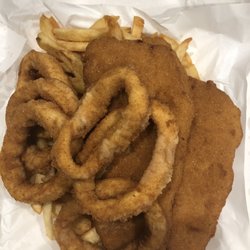 The Pink Salmon - Fish & Chips + Squid Rings