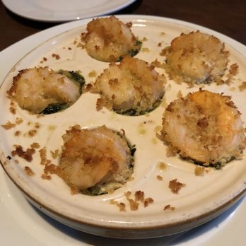 Seasons 52 - Yuck!!!!  Does this resemble anything that looks like a stuffed mushroom? - Seafood Near Me - Buford, Georgia