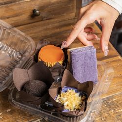 Cafe 86 - Ube Truffle, Ube Leche Flan, Ube Butter Bar, Ube Cheesecake
