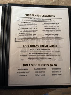 Menu photo 4 Cafe Nola Defuniak Springs, FL