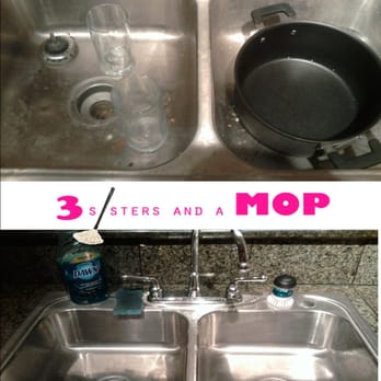 3 Sisters and a Mop - Before and After of Kitchen Sink - Home Cleaning Near Me 3 Sisters and a Mop - Before and After of Kitchen Sink - Home Cleaning Near Me