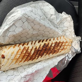 Mazaj Mediterranean - a burrito wrapped in foil - Mediterranean Near Me - St. Louis, Missouri