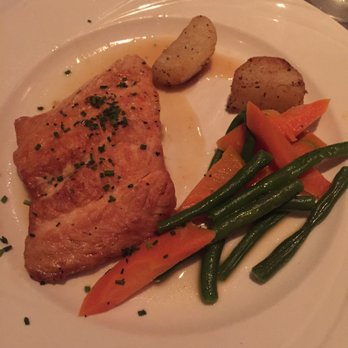 Arte Restaurant - The salmon was soooooo good. Cooked to perfection! The roasted potatoes were pretty tasty also - Italian Near Me - New York, New York