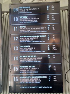 Menu photo 7 Bottlecraft Oceanside, CA