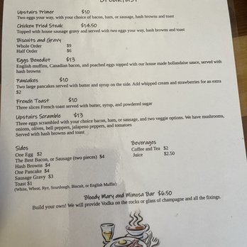 Upstairs Bar and Grill - Breakfast Menu - Beer Bar Near Me - Tillamook, Oregon Upstairs Bar and Grill - Breakfast Menu - Beer Bar Near Me - Tillamook, Oregon