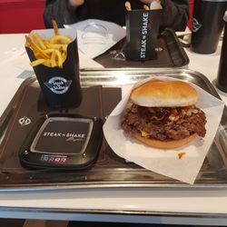 Steak´n Shake - Burger sauce barbecue