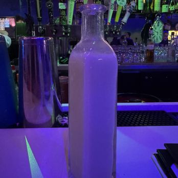 The Rabbit Hole - Great crocodile drink that Simon made - Lounges Near Me - West Hills, California
