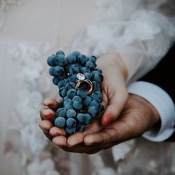 Melissa Floriano Photography - J & A's Wedding Rings at their beautiful Ceremony at Avensole Winery in Temecula, CA!