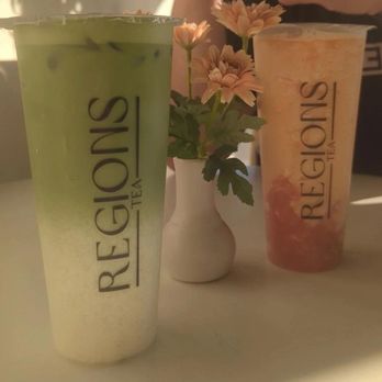 Regions Tea - Kyoto Matcha & Grapefruit slush - Coffee & Tea Near Me - Phoenix, Arizona