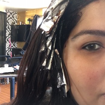 Dolled Up Hair Studio - Time for change .. went from box dye (red with brown tones) - Hair Salons Near Me - Carson, California