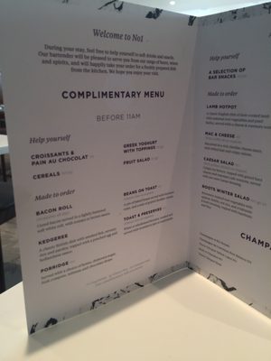 Menu photo 4 No.1 Gatwick Lounge Horley, WSX Menu photo 4 No.1 Gatwick Lounge Horley, WSX