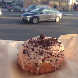 Passion fruit cream and coffee doughnut from my last visit. Definitely worth it. Passion fruit cream and coffee doughnut from my last visit. Definitely worth it.