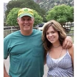 Tierra Blanca Ranch - Clyde and I!