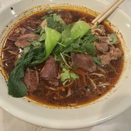 Beef noodles (med spicy) Beef noodles (med spicy)