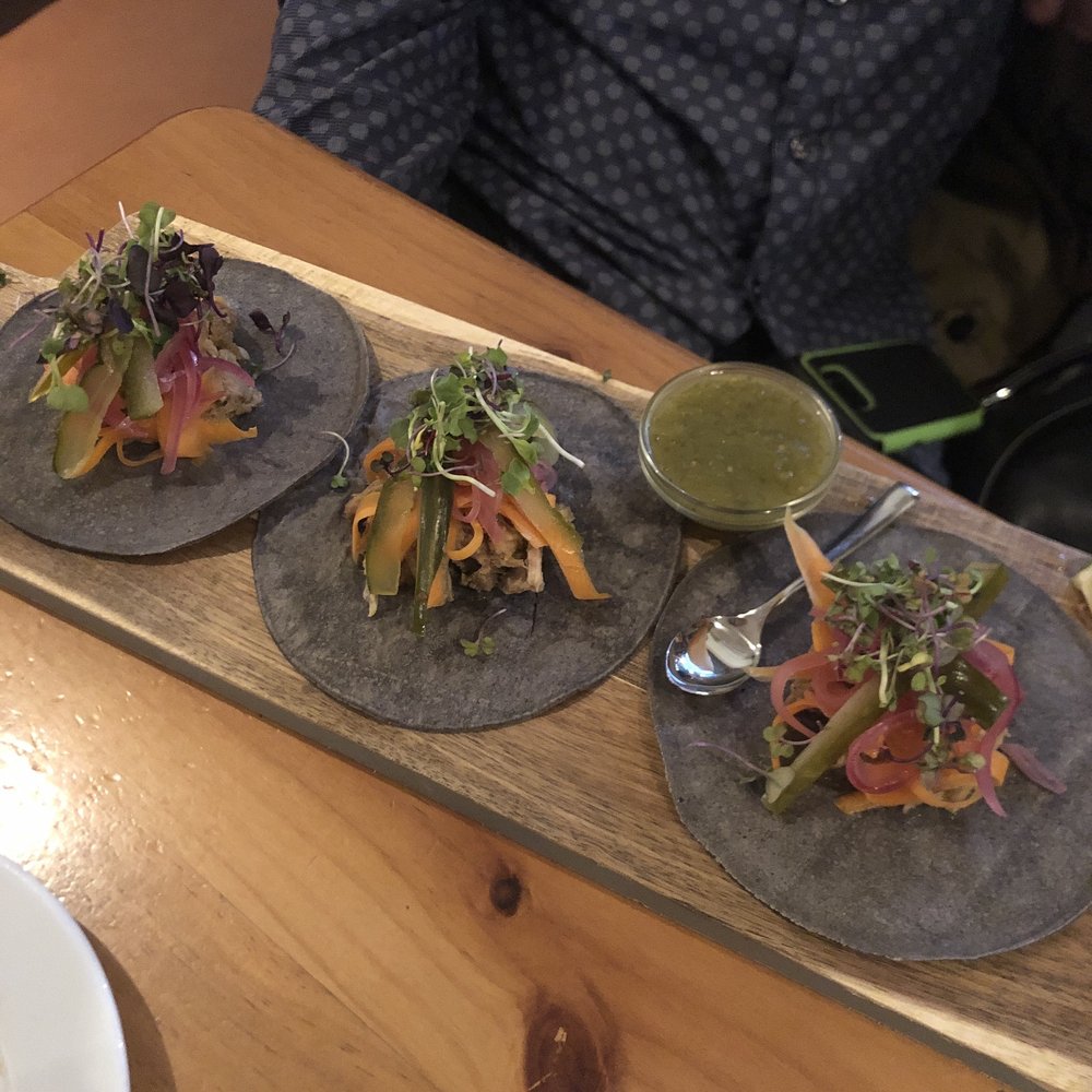 Firebug - pork tacos with great pickled veggies and salsa - Tapas Bars Near Me - Barcelona, B