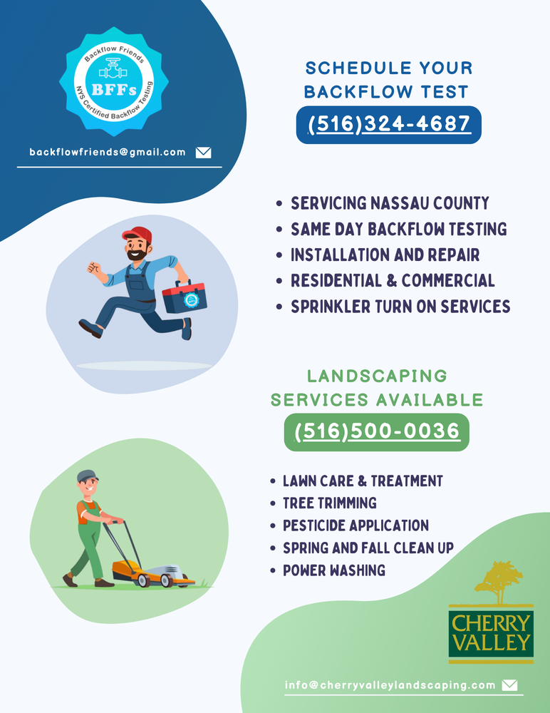 Slide of Backflow Friends