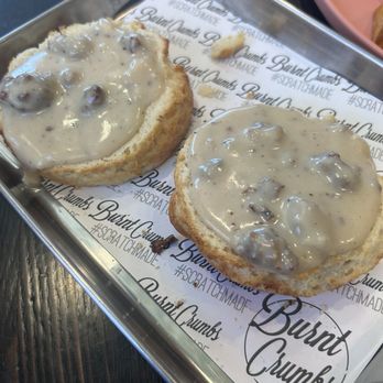 Burnt Crumbs - Biscuits & gravy - New American Near Me - Irvine, California