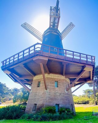 Dutch Windmill by null