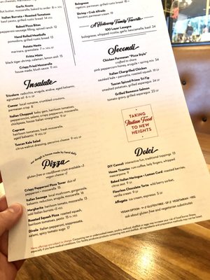 Menu photo 6 Sparrow Modern Italian Edmond, OK