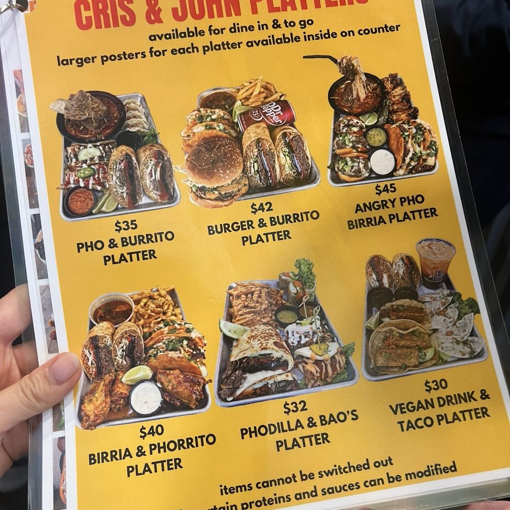 Cris and John - Platters menu Feb 2026 - Vietnamese Near Me - Dallas, Texas