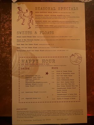 Menu photo 4 McMenamins Ringlers Pub Portland, OR Menu photo 4 McMenamins Ringlers Pub Portland, OR