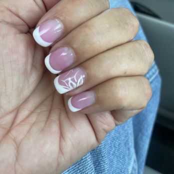 Nailganic - French tip hard gel mani - Nail Salons Near Me - Scottsdale, Arizona
