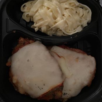 Carrabba's Italian Grill - Don't know. We didn't order it. Guessing chicken Parmesan with Alfredo pasta. Cold, bland pasta and COLD chicken! - Italian Near Me - Greensboro, North Carolina Carrabba's Italian Grill - Don't know. We didn't order it. Guessing chicken Parmesan with Alfredo pasta. Cold, bland pasta and COLD chicken! - Italian Near Me - Greensboro, North Carolina