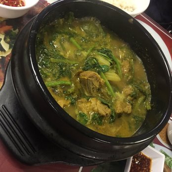 Phnom Penh Restaurant - Cambodian Sour soup with pork ribs. - Cambodian Near Me - Lowell, Massachusetts Phnom Penh Restaurant - Cambodian Sour soup with pork ribs. - Cambodian Near Me - Lowell, Massachusetts