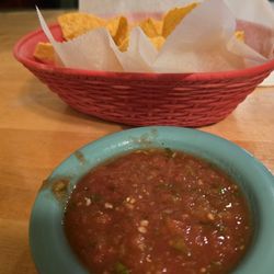 Chips and salsa.