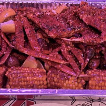 King Crab Cajun Seafood Boil Restaurant - King Crab Jumbo Combo Special - Cajun/Creole Near Me - San Diego, California King Crab Cajun Seafood Boil Restaurant - King Crab Jumbo Combo Special - Cajun/Creole Near Me - San Diego, California