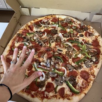 Mad Monks Pizza - Supreme Large - Pizza Near Me - Mason, Ohio Mad Monks Pizza - Supreme Large - Pizza Near Me - Mason, Ohio
