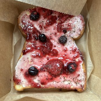 Cannonball Cafe - Ricotta & jam toast (subbed brie since they were out of ricotta) - Cafes Near Me - Boston, Massachusetts