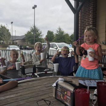 Pizza Shack - Color changing straws are a huge hit with the kids!! - Pizza Near Me - Dallas, Georgia