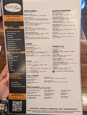 Menu photo 1 Brunch Cafe-Huntley Huntley, IL