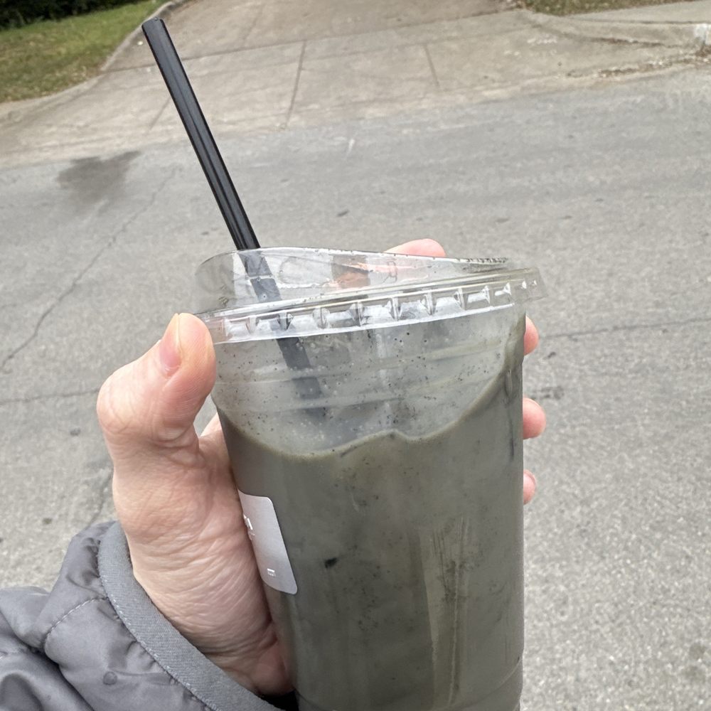 Charcoal Honey latte Charcoal Honey latte