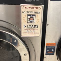 Main Street Laundry - The photo that clearly shows that it's NOT JUST QUARTERS ONLY!!