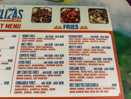 Menu photo 7 Sayulitas Mexican Food Santee, CA