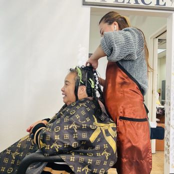 Lucy’s Perfect Style - Mommy getting her perm on!!! - Hair Salons Near Me - Alta Loma, California Lucy’s Perfect Style - Mommy getting her perm on!!! - Hair Salons Near Me - Alta Loma, California