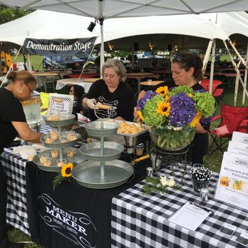 Menu Maker Catering & Events - Menu Maker Team at the Flavor of Franklin - Caterers Near Me - Franklin, Tennessee