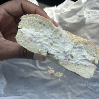 Bagel Broker - Lotttts of smear!  Lox Spread - Bagels Near Me - Los Angeles, California