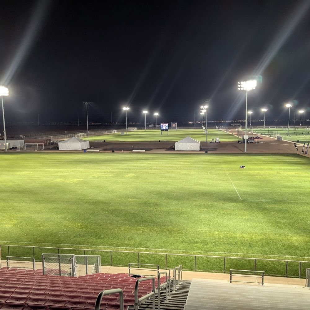 Arizona Athletic Grounds - This is a pic of the field by the bleachers - Recreation Centers Near Me - Mesa, Arizona Arizona Athletic Grounds - This is a pic of the field by the bleachers - Recreation Centers Near Me - Mesa, Arizona