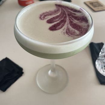 P6 - The P6 martini - this was so pretty and tasty, with such an interesting flavor profile! Would def order again - Cocktail Bars Near Me - Austin, Texas