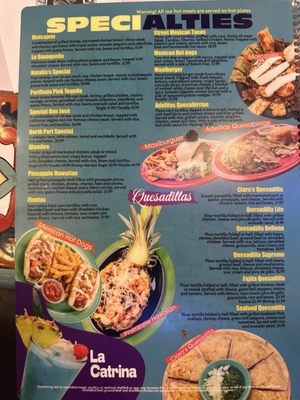 Menu photo 4 Aqua Tequila Mexican Restaurant Parrish, FL