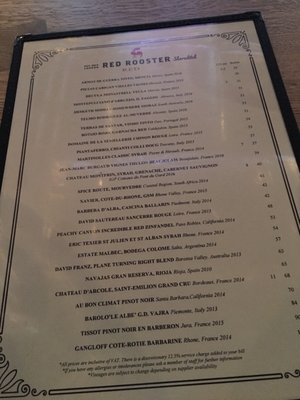 Menu photo 6 Red Rooster Shoreditch London, XGL
