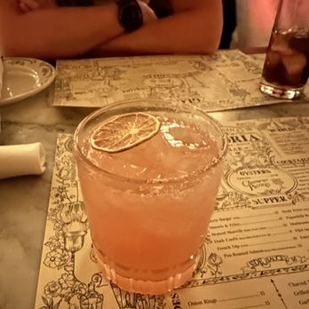 Gloria In The Great Hall - Passion fruit margarita - French Near Me - Toronto, Ontario Gloria In The Great Hall - Passion fruit margarita - French Near Me - Toronto, Ontario