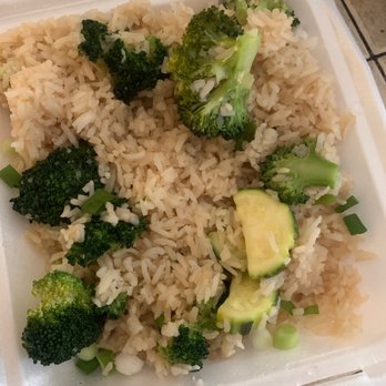 Thai Cafe - Unseasoned tasteless rice - Thai Near Me - Tracy, California