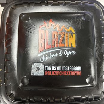 Blazin Chicken & Gyro - This container weighed at least 2-3 lbs, so much food!!! - Halal Near Me - Hackensack, New Jersey Blazin Chicken & Gyro - This container weighed at least 2-3 lbs, so much food!!! - Halal Near Me - Hackensack, New Jersey