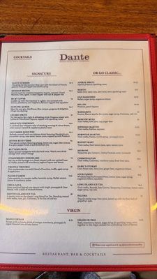 Menu photo 4 Dante Kitchen & Bar Amsterdam, NH Menu photo 4 Dante Kitchen & Bar Amsterdam, NH