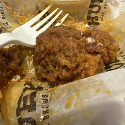 Terribly over cooked. Terribly over cooked.