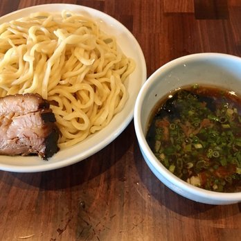 Menya le Nood - Kakuni Tsukemen with shoyu broth- 1 pc kakuni (pork belly) and menma (bamboo shoots) with extra large noodles - Ramen Near Me - Honolulu, Hawaii Menya le Nood - Kakuni Tsukemen with shoyu broth- 1 pc kakuni (pork belly) and menma (bamboo shoots) with extra large noodles - Ramen Near Me - Honolulu, Hawaii
